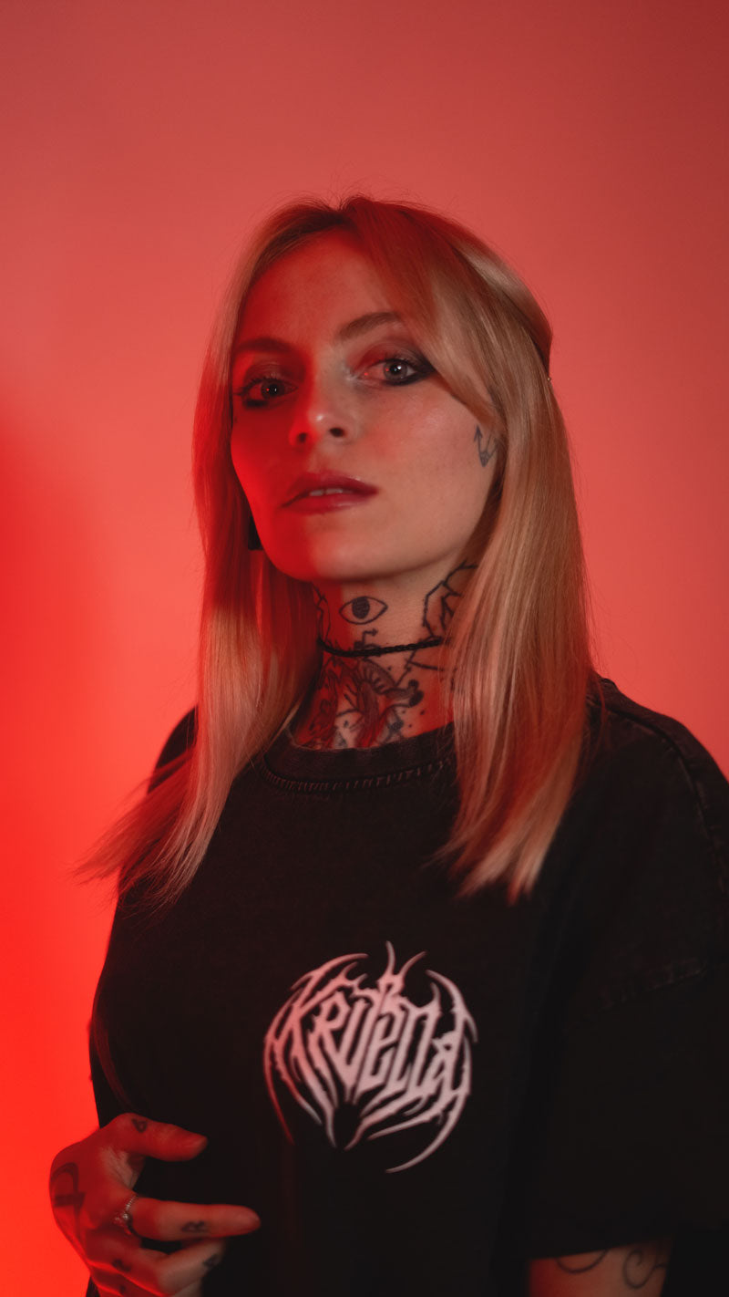 TEE OVERSIZE KRUELLA - ACID WASHED