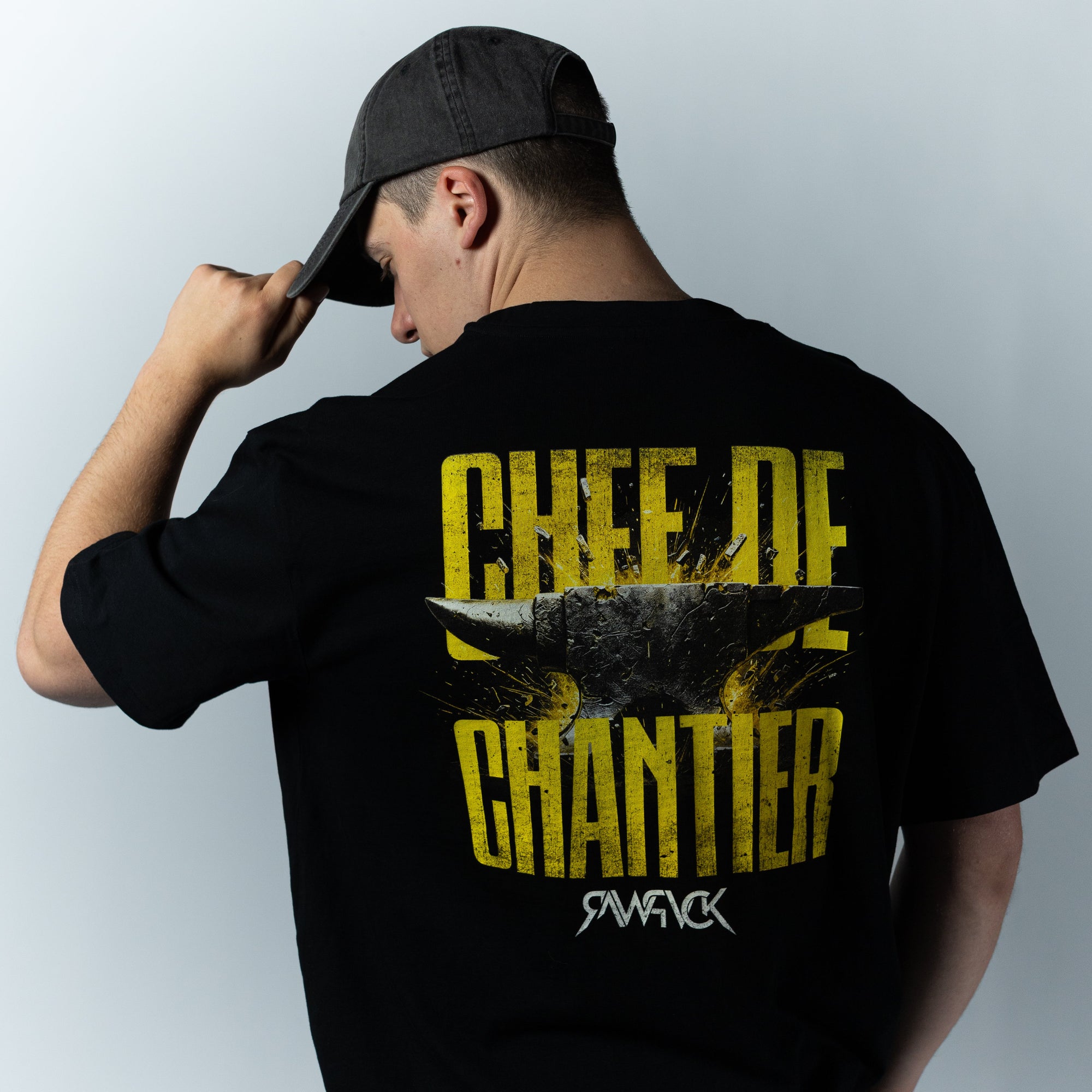TEE OVERSIZE RAWPVCK YELLOW