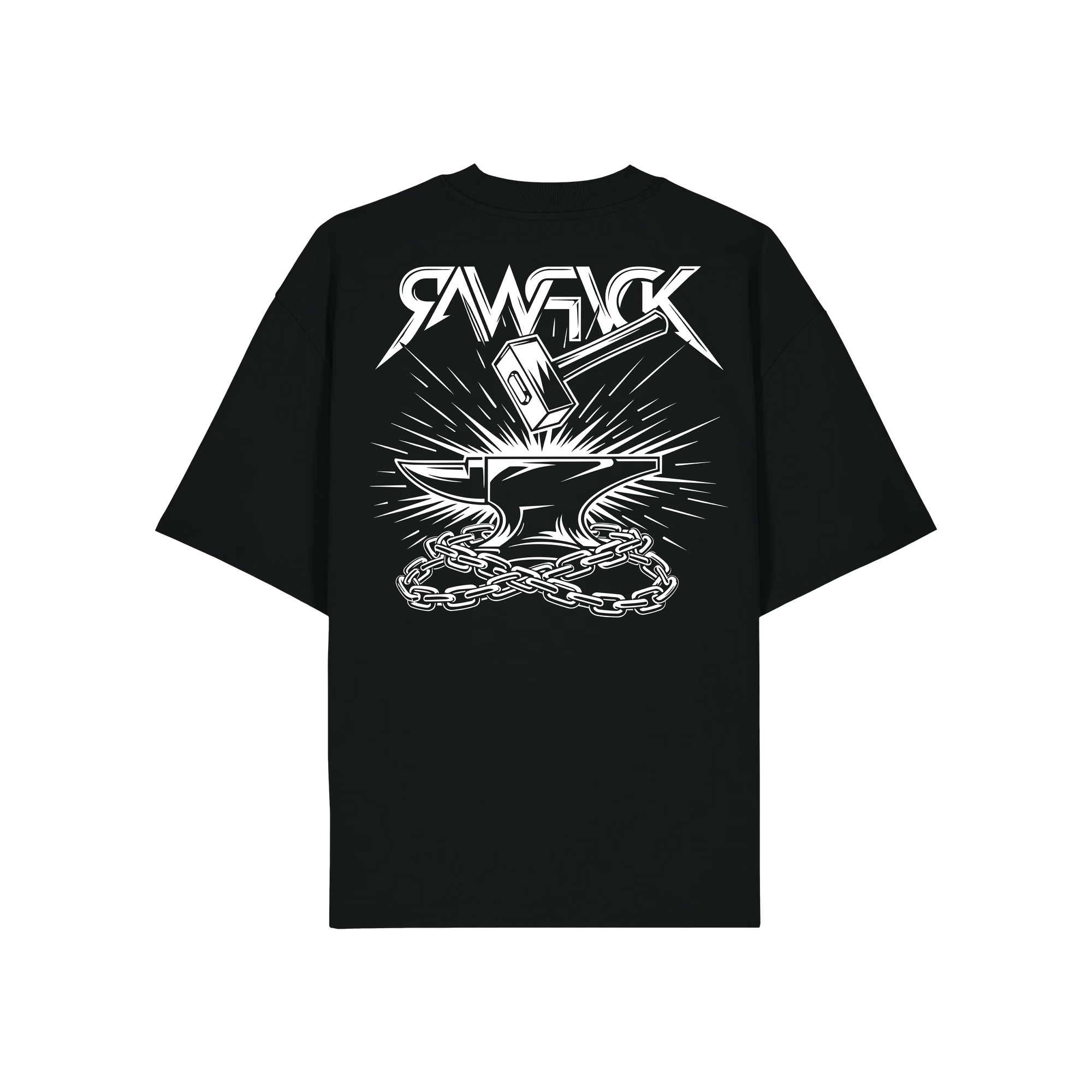 TEE OVERSIZE RAWPVCK WHITE
